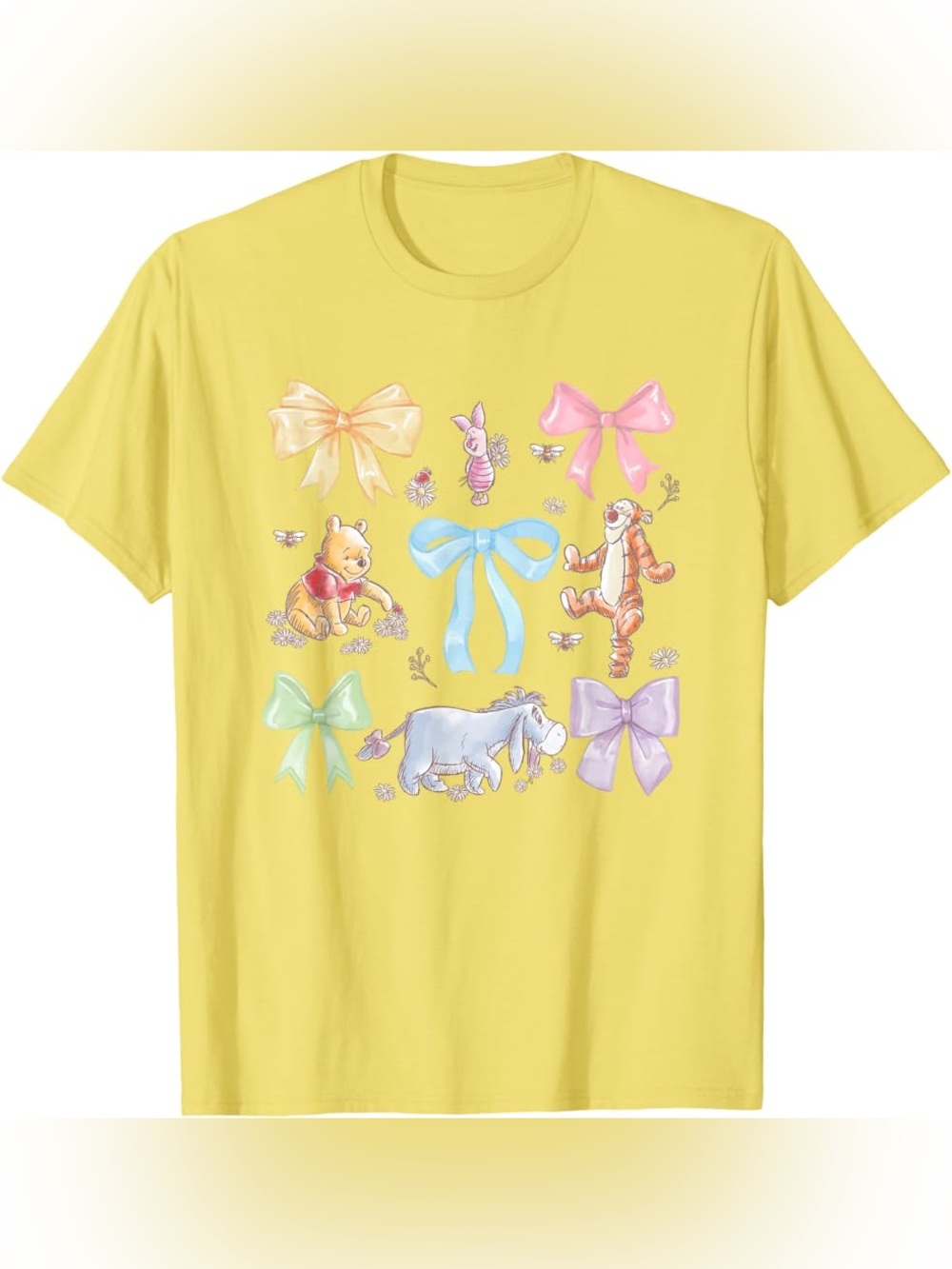NEW Disney Winnie the Pooh and Friends Bow Tee
